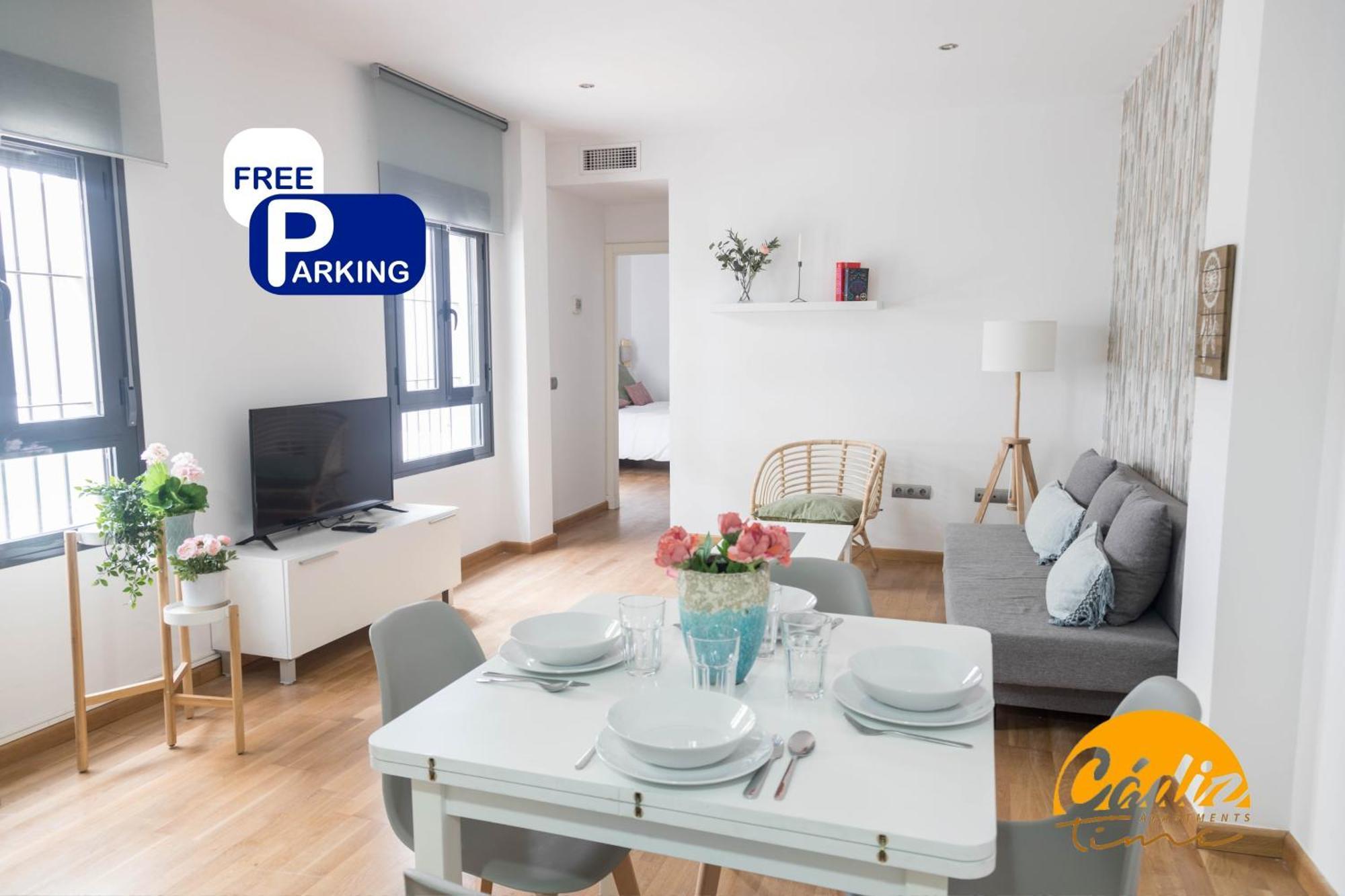 Apartamento Caleta - Free Parking By Cadiz Time Екстериор снимка